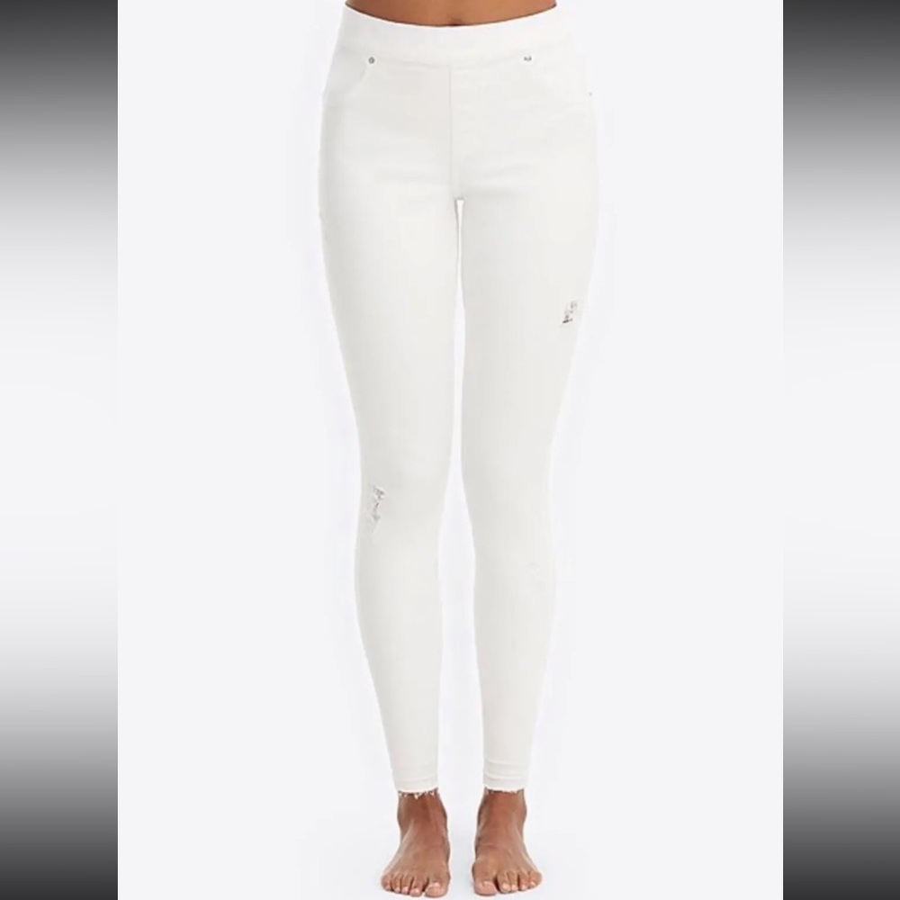 Spanx White Jeggings